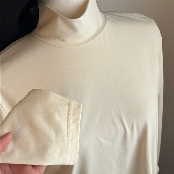 Ralph Lauren Cream Long Sleeve Top - Picture 2 of 5